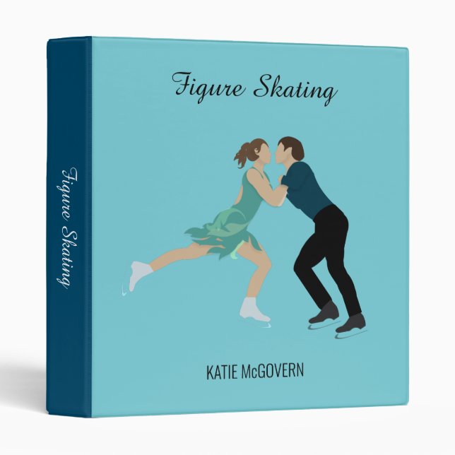 Figure Skating Binder (Front/Spine)