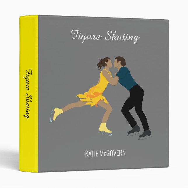 Figure Skating Binder (Front/Spine)