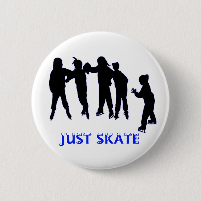 Figure Skating Button (Front)