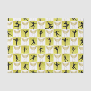 FIGURE SKATING CHRISTMAS QUEEN TISSUE PAPER