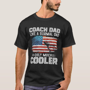 Figure Skating Coach Dad Figure Skating Players US T-Shirt
