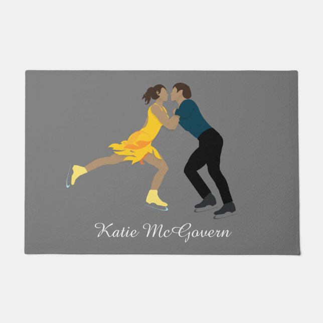 Figure Skating Doormat (Front)