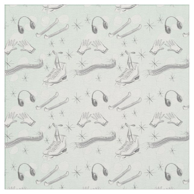 Figure Skating Fabric (Close Up)