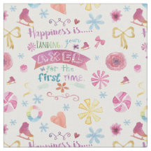 Figure Skating Fabric Axel