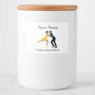Figure Skating Food Label