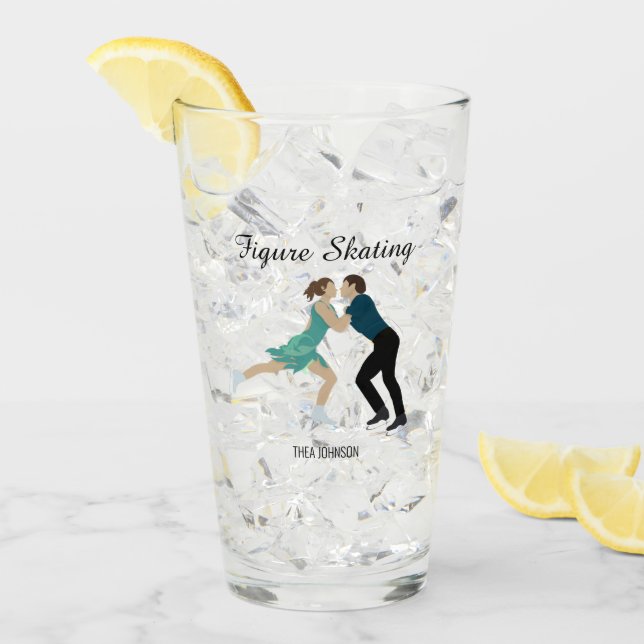 Figure Skating Glass (Front Ice)