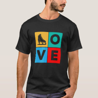 Figure Skating Hockey ice Skating Skater Figure Sk T-Shirt