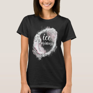 Figure Skating Ice Skater Princess Skate T-Shirt