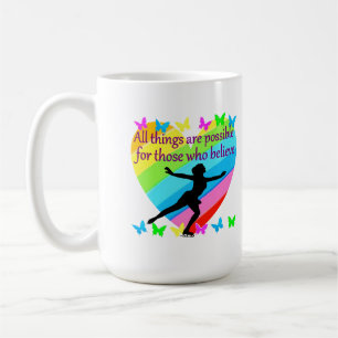 FIGURE SKATING INSPIRATIONAL QUOTE DESIGN COFFEE MUG