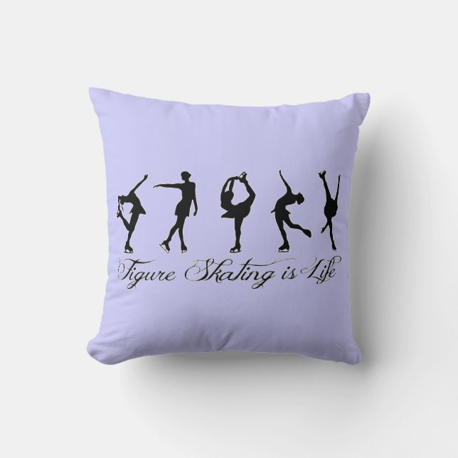 Figure Skating is Life Pillow (Front)