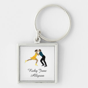Figure Skating Keychain