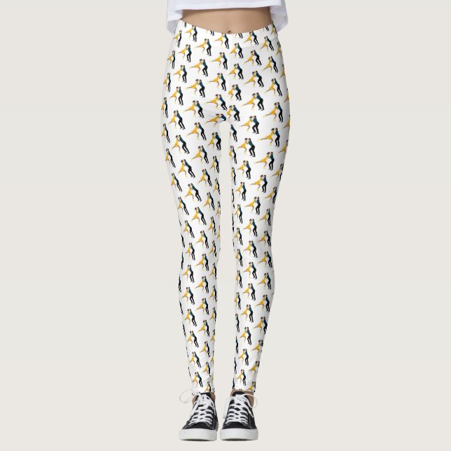 Figure Skating Leggings (Front)
