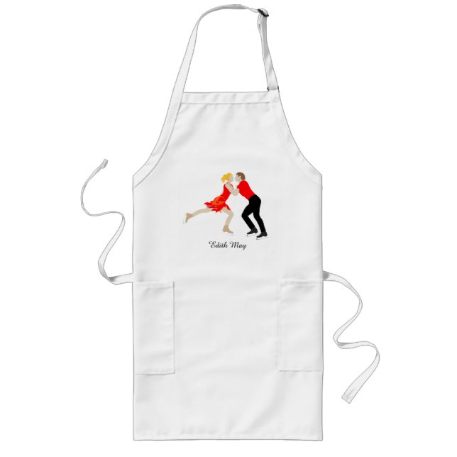 Figure Skating Long Apron (Front)