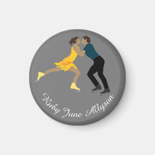Figure Skating Magnet