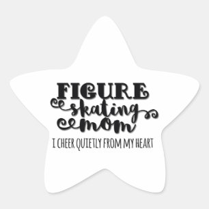 Figure Skating Mom Giftware Star Sticker
