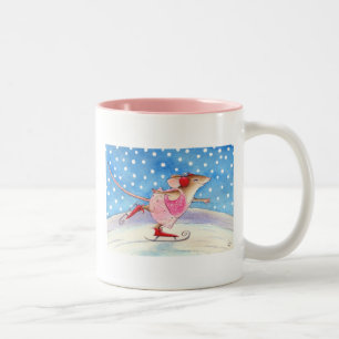Figure skating mousie mug