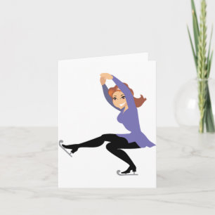 Figure Skating Note Cards