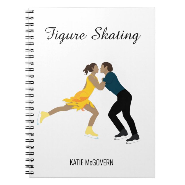 Figure Skating Notebook (Front)