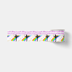 FIGURE SKATING QUEEN GROSGRAIN RIBBON