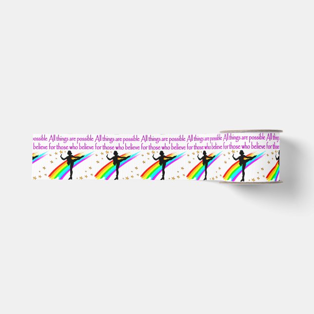 FIGURE SKATING QUEEN GROSGRAIN RIBBON (Front)