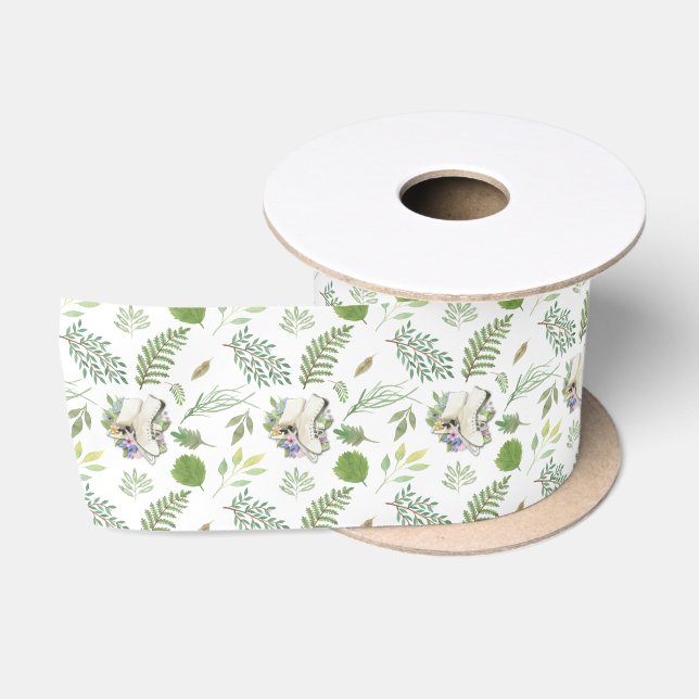 Figure Skating Ribbon Satin Ribbon (Spool)