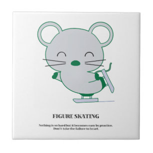 Figure skating tile