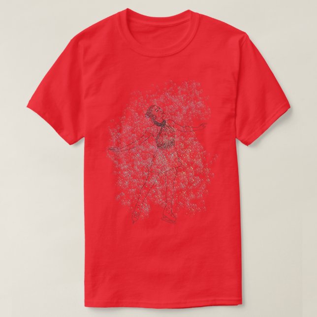 figure skating Yuna Kim T-Shirt (Design Front)