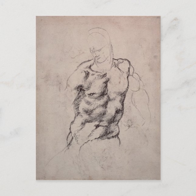 Figure Study 2 Postcard (Front)