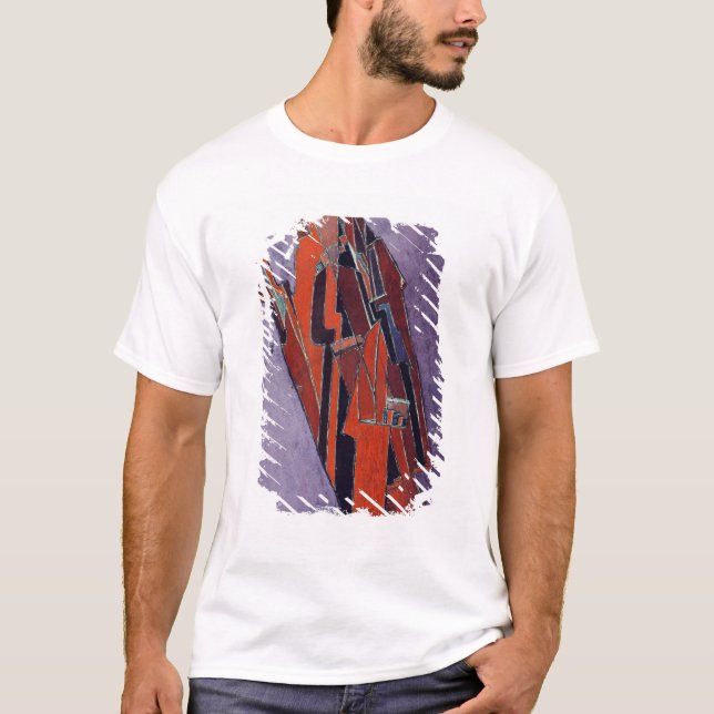 Figure Study - Design for Sculpture T-Shirt (Front)