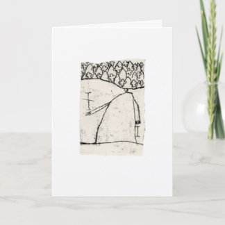 Figure with pattern card