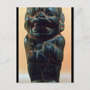 Figure with the head of a Jaguar Postcard