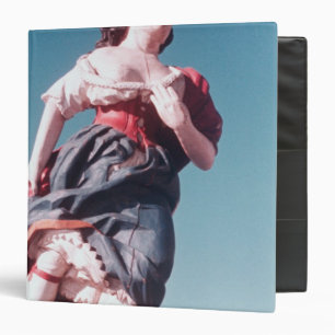 Figurehead from unknown sailing ship binder