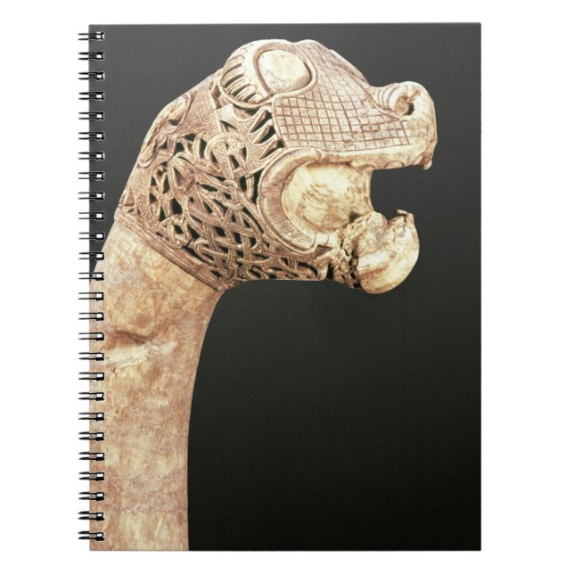 Figurehead of a Viking Longship, found at Oseberg, Notebook (Front)