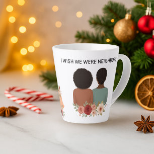 Figures de meilleures amies personnalisées et mug