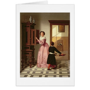 Figures in a Laundryroom, 1864 (oil on canvas)