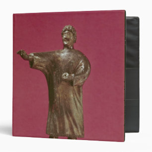 Figurine of a man wearing a sagum binder