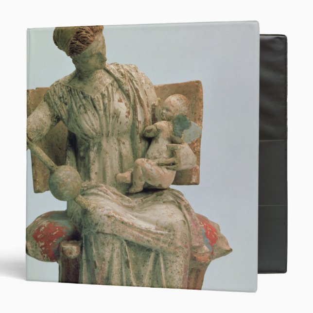 Figurine of Aphrodite playing with Eros Binder (Front/Inside)
