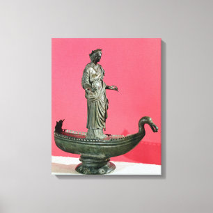 Figurine of the Goddess Sequana Canvas Print