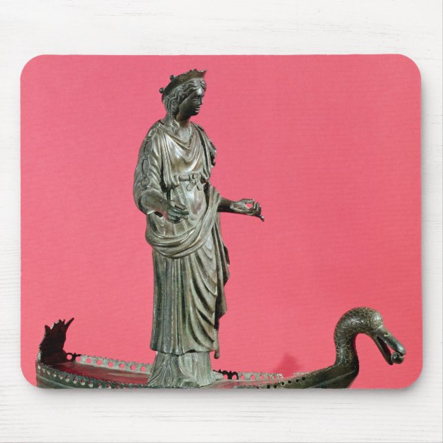 Figurine of the Goddess Sequana Mouse Pad (Front)