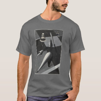Figurinen im Raum Studie zum Triadischen Ballett O T-Shirt