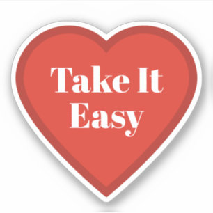 Figuring It Out Heart Sticker - Relatable Sticker