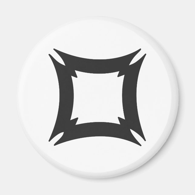 FIHANKRA | Adinkra Symbol of Security and Safety Magnet (Front)