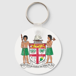 Fiji Coat Of Arms Keychain