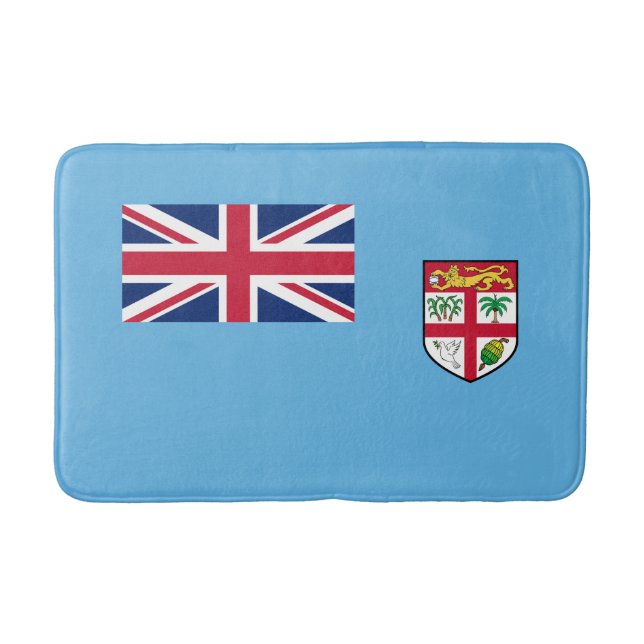Fiji Flag Bath Mat (Front)