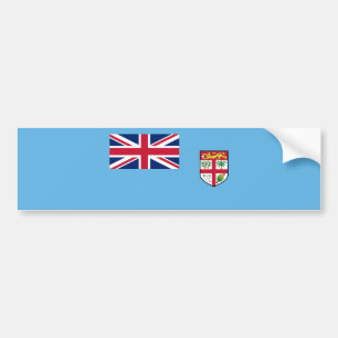 Fiji Flag Bumper Sticker