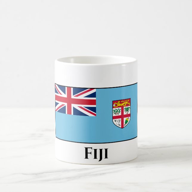 Fiji Flag Coffee Mug (Center)