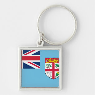 Fiji Flag Keychain