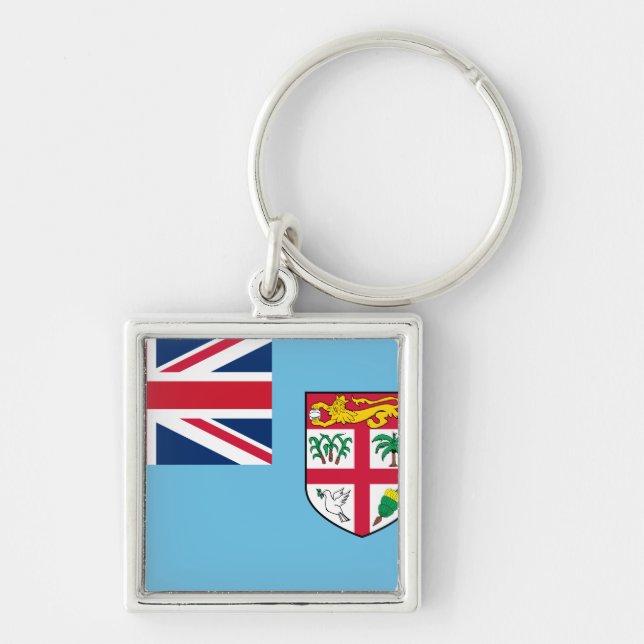 Fiji Flag Keychain (Front)