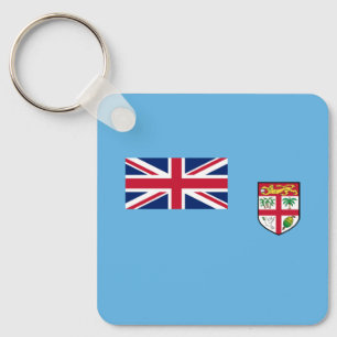 Fiji Flag Keychain