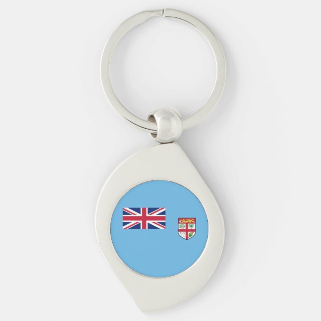 Fiji Flag Keychain (Front)